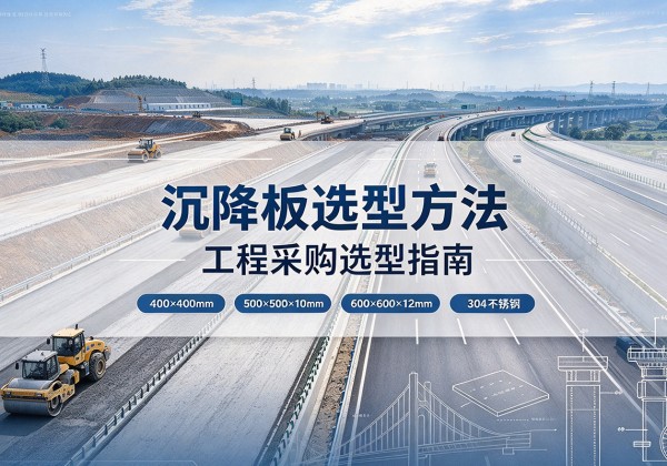 嫩江沉降板选择方法